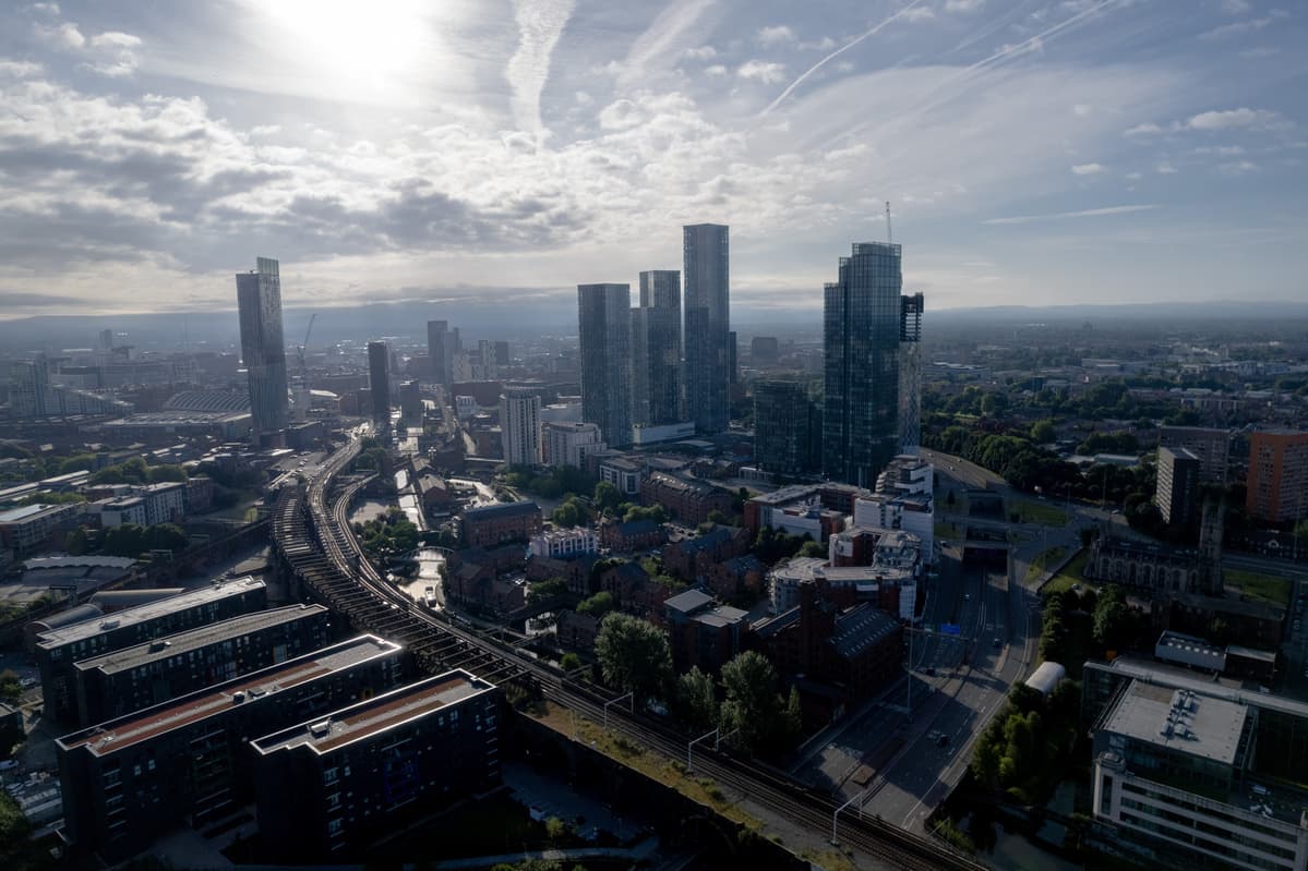 Manchester Skyline Skyscapers