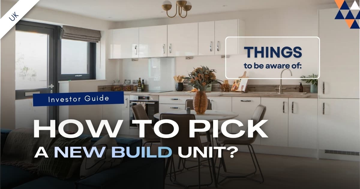Manchester new-build kitchen interior - investor guide on how to pick a UK new-build apartment unit