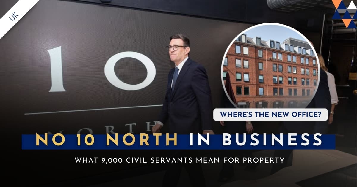 No 10 North Manchester office opening with Andy Burnham and Heron House - what 9,000 civil servants mean for property
