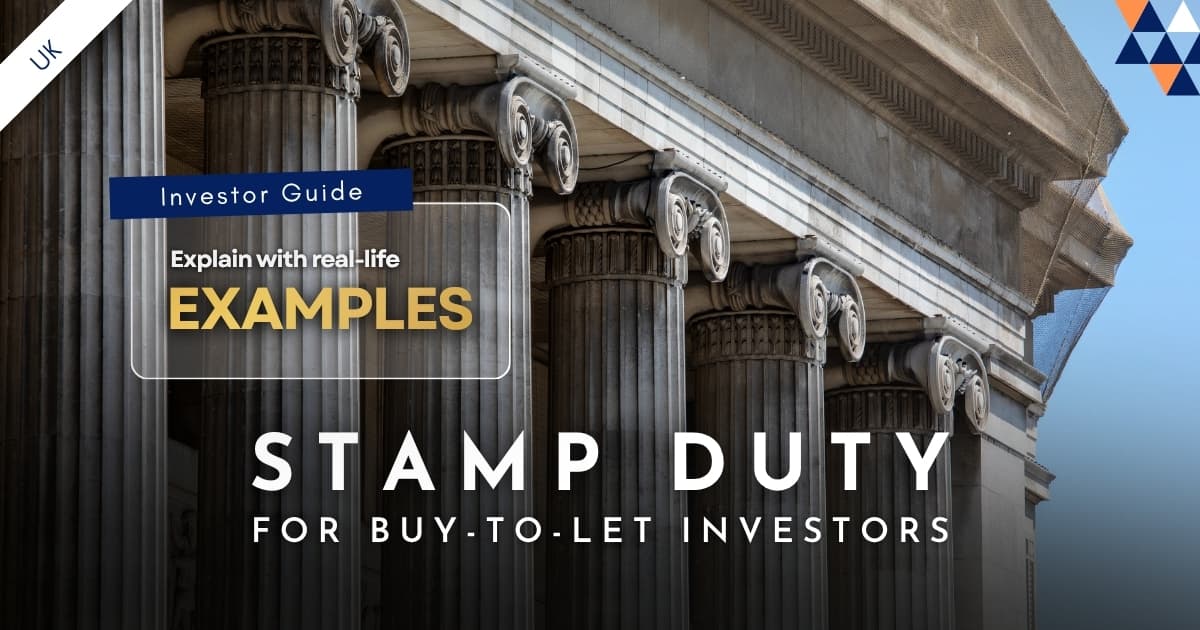 Stamp Duty for UK buy-to-let investors guide banner with worked examples