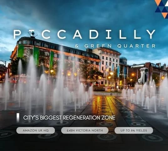 Piccadilly & Green Quarter Manchester buy-to-let investment area