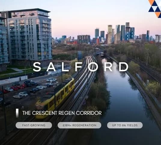Salford (Crescent & Trinity Island) Manchester buy-to-let investment area
